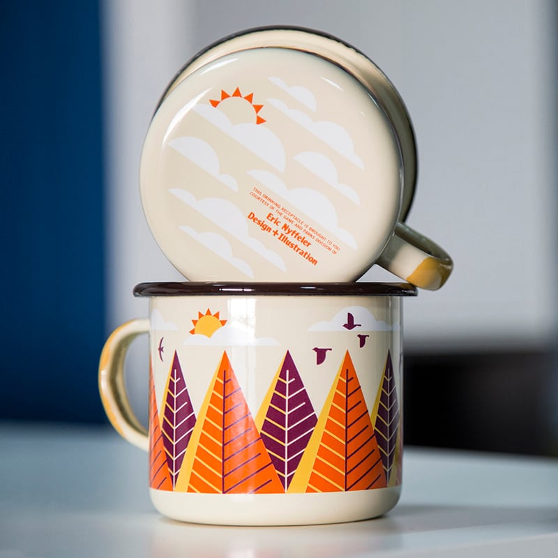 Enamel Camp Mug / Eric Nyffeler